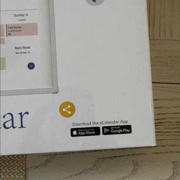 YDI Calendar Photo Frame - White - Picture 3 of 3